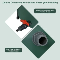 Costway 53 Gallon Portable Rain Barrel Water Collector Collapsible Tank W/Spigot Filter 16 Costway 53 Gallon Portable Rain Barrel Water Collector Collapsible Tank W/Spigot Filter -Home Improvement Store GUEST 00b78fd1 401e 41fe 8f43 10ed2b6fea7d