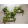 Evergreen Set Of 3 Wall Metal Planter- 12 X 4 X 5, 10 X 10 X 10, 11 X 11 X 11 Inches Fade And Weather Resistant Outdoor Decor -Home Improvement Store GUEST 03285da1 df70 4ed3 b76b 22c7ee4b1bec