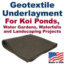 UnderGuard 5 Foot Wide Polypropylene Nonwoven Geotextile Underlayment Protective Liner For Koi Ponds, Water Features, And Landscaping, 50 Foot Roll 9 UnderGuard 5 Foot Wide Polypropylene Nonwoven Geotextile Underlayment Protective Liner For Koi Ponds, Water Features, And Landscaping, 50 Foot Roll -Home Improvement Store GUEST 03b3f137 07f0 47e5 b7b8 0b357f3a4238