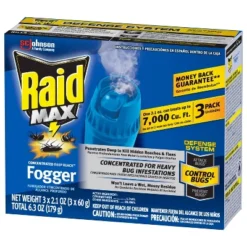 Raid Max Concentrated Deep Reach Fogger - 2.1oz/3cans -Home Improvement Store GUEST 03c767a4 4059 44dc a21f acc7f84b3364