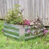 Sunnydaze Decor Sunnydaze Corrugated Galvanized Steel Raised Garden Bed For Plants, Vegetables, And Flowers - 24" Square X 11.75" H -Home Improvement Store GUEST 046babbb 045a 4679 a023 80e7aea98048