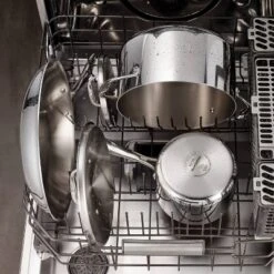 Tramontina Gourmet Tri-Ply Clad 3qt Deep Saute Pan With Lid Silver -Home Improvement Store GUEST 074eb6cf da78 48e9 a156 c3a76c8a5748