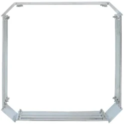 Sunnydaze Decor Sunnydaze Corrugated Galvanized Steel Raised Garden Bed For Plants, Vegetables, And Flowers - 24" Square X 11.75" H -Home Improvement Store GUEST 089cb040 51af 4fc3 9f6c bad9e7813f93