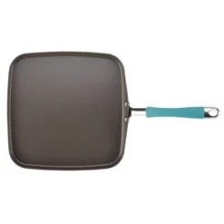 Rachael Ray Cucina Hard Anodized 11" Square Shallow Griddle Agave Blue Handle 8 Rachael Ray Cucina Hard Anodized 11" Square Shallow Griddle Agave Blue Handle -Home Improvement Store GUEST 08c5eac6 a316 4f6c aa8b 6ea164a36c92