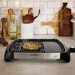 Brentwood Select TS-641 1200 Watt Electric Indoor Grill & Griddle In Stainless Steel 13 Brentwood Select TS-641 1200 Watt Electric Indoor Grill & Griddle In Stainless Steel -Home Improvement Store GUEST 09481560 c463 4ce2 a62d 4eb7f1761540