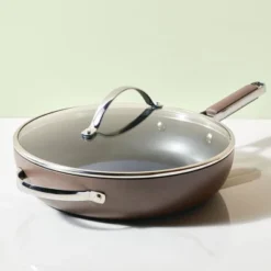 Ayesha Curry Professional 12.25" Covered Deep Frying Pan With Helper Handle Charcoal 14 Ayesha Curry Professional 12.25" Covered Deep Frying Pan With Helper Handle Charcoal -Home Improvement Store GUEST 0bce8842 9044 46b4 aadf cc5813abc803