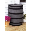 Good Ideas Rain Wizard 50 Gallon Plastic Outdoor Home Rain Barrel Water Storage Collector With Brass Spigot And Flat Back Design, Dark Oak -Home Improvement Store GUEST 0f082ced 7727 4233 83e0 6c64b9a5ea58