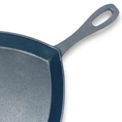 Bayou Classic 12 Inch Square Cast Iron Skillet Cookware Pan With Helper Handle And Pour Spouts For Home Kitchen Cooking, Black -Home Improvement Store GUEST 0f7d4190 9a0c 4021 811c 18ec63767c87