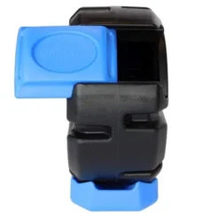 FCMP Outdoor RC2000WB-BLU 19-Gal Plastic Single Chamber Half Size Rolling Composter Outdoor Rotating Garden Compost Bin, Black/Blue (2 Pack) -Home Improvement Store GUEST 1584ea60 5c51 4bcd 963a bc78080286b7