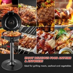 Costway Portable 1600W Electric BBQ Grill With Temperature Control & Grease Collector Red/Black 20 Costway Portable 1600W Electric BBQ Grill With Temperature Control & Grease Collector Red/Black -Home Improvement Store GUEST 1e34217a 44c1 4a3b b88a 853b236d4d07