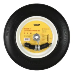Marathon Tire 10.3" Universal Fit Wheelbarrow Flat Free Tire And Wheel Assembly -Home Improvement Store GUEST 1ee6511f ea4b 4178 8b8b e210330fca52