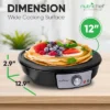 NutriChef Electric Crepe Maker / Griddle, Hot Plate Cooktop -Home Improvement Store GUEST 1f356d85 f151 4972 83e2 70ed147b3965