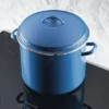 Farberware 16qt Porcelain Enamel Covered Stock Pot Blue -Home Improvement Store GUEST 24028a8d 337a 48ad ba33 31bf4829e6a9