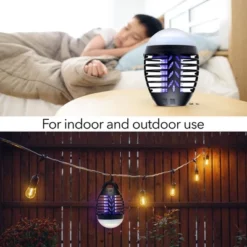 Dartwood Outdoor Bug Zapper - Waterproof, USB Rechargeable And Battery Powered Mosquito Killer, Insect Trap And Fly Swatter -Home Improvement Store GUEST 2689694a 14c9 44fc b92c d30bab1ff602