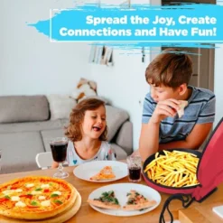 Courant 12 Inch Red Electronic Pizza Maker, Griddle And Oven With Food Board Included 9 Courant 12 Inch Red Electronic Pizza Maker, Griddle And Oven With Food Board Included -Home Improvement Store GUEST 282a74e1 907d 49c4 865b 9a1b5c09c92b