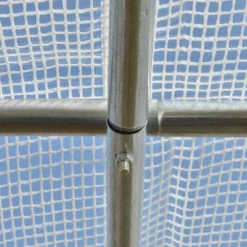 Outsunny 10' X 7' X 7' Walk-in Tunnel Greenhouse, Outdoor Plant Nursery With Quality PE Cover, Zipper Doors And Mesh Windows, White -Home Improvement Store GUEST 2991c8a3 35c8 4a77 9bfb 020ab7d80d95