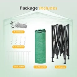 Costway 6'x 8' Portable Walk-in Greenhouse Pop-up Folding Plant Gardening W/Window 19 Costway 6'x 8' Portable Walk-in Greenhouse Pop-up Folding Plant Gardening W/Window -Home Improvement Store GUEST 2c0712a4 f444 47b1 b18a 69806caa10c2