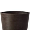 Algreen 16130 Valencia 12 X 18 Inch Round Taper Recycled Planter Pot, Chocolate -Home Improvement Store GUEST 2d9ffb4c d223 43c0 9691 e5910510bb86