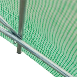 Outsunny 15' X 6' X 7' Walk-in Tunnel Greenhouse Garden Plant Growing House With Door And Ventilation Window, Green -Home Improvement Store GUEST 2e0486e0 5566 4e28 a7bb 6edbcbc57ceb