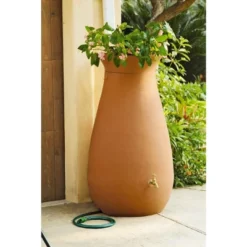 Rainwater Urn, 65 Gallon, 6' Hose Included, Brass Water Spigot, Removable Top -Home Improvement Store GUEST 2fb35928 2d76 4991 97ef f45a34ad55b3