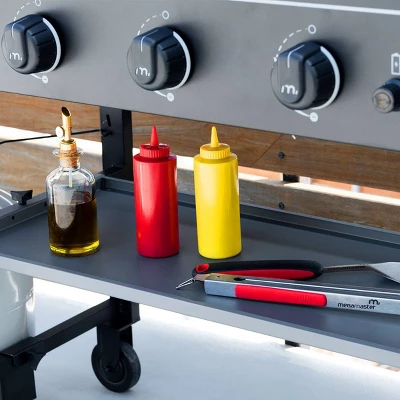 Megamaster 4-Burner Griddle Grill With Stainless Steel Spatula 720-0786FSP 5 Megamaster 4-Burner Griddle Grill With Stainless Steel Spatula 720-0786FSP - Image 3