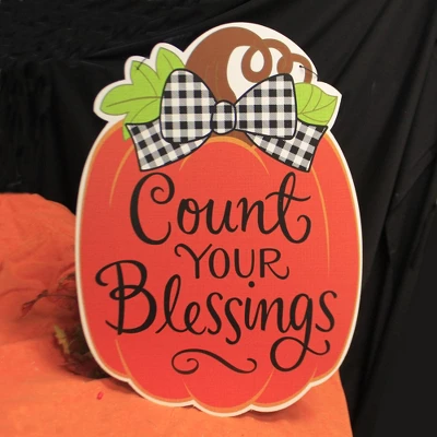 Home & Garden 27.0" Count Your Blessings Hang Around Indoor/Outdoor Custom Decor - Stepping Stones And Pathways 4 Home & Garden 27.0" Count Your Blessings Hang Around Indoor/Outdoor Custom Decor - Stepping Stones And Pathways - Image 2