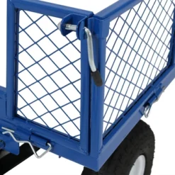 Sunnydaze Decor Sunnydaze Outdoor Lawn And Garden Heavy-Duty Durable Steel Mesh Utility Dump Wagon Cart With Removable Sides -Home Improvement Store GUEST 3098fb1e 0c3b 4558 aca3 fb0bf4133659