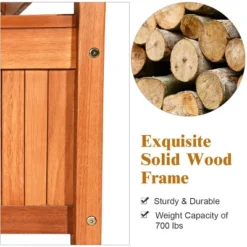 Costway 42'' Storage Bench Deck Box Solid Wood Seating Container Tools Toys W/Backrest 16 Costway 42'' Storage Bench Deck Box Solid Wood Seating Container Tools Toys W/Backrest -Home Improvement Store GUEST 30fa4548 ec40 4798 b9f8 2aa0b37876f7