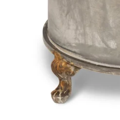 Park Hill Collection Footed Creamery Tank Planter, Medium -Home Improvement Store GUEST 33ce3481 558d 4a94 9b87 f7c9dea5a947