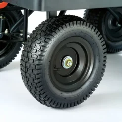 Gorilla Cart GORMP-12 5 Cubic Feet 1200 Pound Capacity Heavy Duty Durable Steel Multi Use Quick Dump Wagon Utility Cart W/ 2 In 1 Towing Handle, Gray -Home Improvement Store GUEST 343b7cca 624f 412e 97af 98253c612852