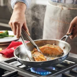 KitchenAid 10" 5-Ply Clad Stainless Steel Induction Frying Pan Silver -Home Improvement Store GUEST 34826e92 d4ff 45cb ab18 49537bae60c2