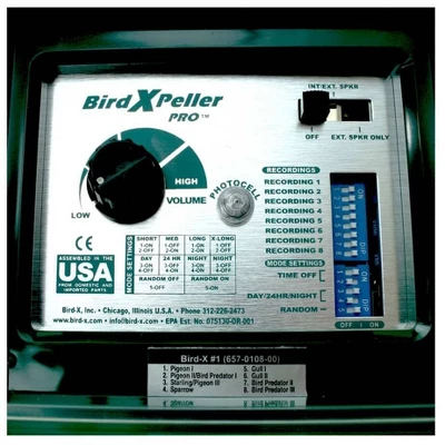Bird X Sonic Bird Repeller Pro 1 3 Bird X Sonic Bird Repeller Pro 1
