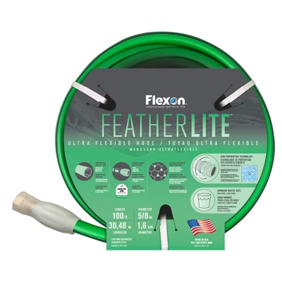 Flexon Featherlite 5/8" Ultra Flexible Garden Hoses 8 Flexon Featherlite 5/8" Ultra Flexible Garden Hoses - Image 6