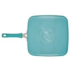 Rachael Ray Cook + Create Aluminum Nonstick Square Stovetop Griddle Pan 11" Agave Blue -Home Improvement Store GUEST 3882dfd6 4890 4f89 b6b5 ef18fe775d2e
