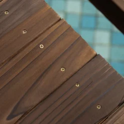 Outsunny 4.7' Garden Bridge, Arc Wood Footbridge, Decorative Pond Bridge With Side Rails -Home Improvement Store GUEST 3894f815 b23b 43ab 82e3 e459d982fd90