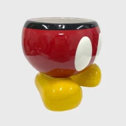 Disney 7" Wide Mickey Mouse Ceramic Indoor Outdoor Planter Pot Multicolor