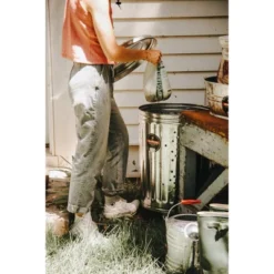 Behrens 20gal Galvanized Steel Composter Can With Lid -Home Improvement Store GUEST 3ece6a56 0a4f 4f80 89b6 2f15775e4769