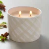 Plaid Ceramic Mulled Spice Jar Christmas Candle Ivory 11oz - Hearth & Hand™ With Magnolia -Home Improvement Store GUEST 42a42fd3 3be6 4cf1 9c0b 86d2e9cb68b6