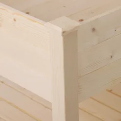 Outsunny 36'' X 36'' Raised Garden Bed With Storage Shelf, 2 Tiers Elevated Wooden Planter Box Stand For Vegetable Flower Herb, Patio And Balcony -Home Improvement Store GUEST 43f282b0 e323 4552 ab52 2414fb888f92