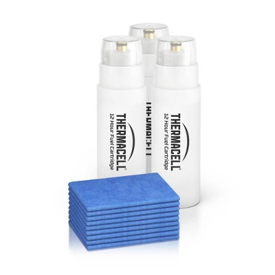 Thermacell 36hr Mosquito Repellent Refill - 3 Fuel Cartridges And 9 Repellent Mats 3 Thermacell 36hr Mosquito Repellent Refill - 3 Fuel Cartridges And 9 Repellent Mats