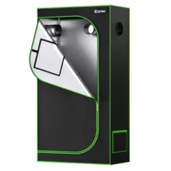 Costway 36''x20''x63'' Mylar Hydroponic Grow Tent W/Observation Window & Floor Tray GrayBlack 19 Costway 36''x20''x63'' Mylar Hydroponic Grow Tent W/Observation Window & Floor Tray GrayBlack -Home Improvement Store GUEST 45b38e93 9f2c 428f b292 d536fc1e0750