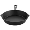 MegaChef 8 Inch Round Preseasoned Cast Iron Frying Pan In Black -Home Improvement Store GUEST 45ecd395 ee01 4c80 bb91 e304853c23ed