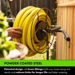 Yard Butler Swivel Hose Reel - Wall Mounted - Heavy Duty Metal Garden Hose Holder With 180 Degree Swivel - ISRWM-180 11 Yard Butler Swivel Hose Reel - Wall Mounted - Heavy Duty Metal Garden Hose Holder With 180 Degree Swivel - ISRWM-180 -Home Improvement Store GUEST 45f71397 3553 4260 bb7c 29e61778ea43