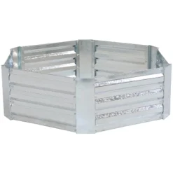 Sunnydaze Decor Sunnydaze Corrugated Galvanized Steel Hexagon Raised Garden Bed Kit For Vegetables, Plants, And Flowers - 40" W X 12" H 18 Sunnydaze Decor Sunnydaze Corrugated Galvanized Steel Hexagon Raised Garden Bed Kit For Vegetables, Plants, And Flowers - 40" W X 12" H -Home Improvement Store GUEST 48ccd5b2 5c8f 40c8 87ef 4b631d6da67f