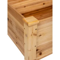 Gardener's Supply Company | Standing Wood Raised Garden Bed Kit 2.5ftx 4ft | Outdoor For Vegetables, Flowers, Herbs | Deck, Patio Or Garden - Brown -Home Improvement Store GUEST 4aa0dcf9 20e1 4d98 aac3 ac1b654ccee6