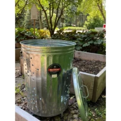 Behrens 20gal Galvanized Steel Composter Can With Lid -Home Improvement Store GUEST 4be88a76 05aa 4ab8 b255 1349ae26a6de