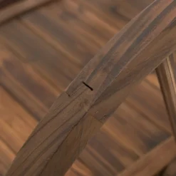 Outsunny 3.3ft Wooden Garden Bridge Arc Footbridge With Half-Wheel Style Railings & Solid Fir Construction, Stained Wood -Home Improvement Store GUEST 4da8deb2 13c8 468b 93f9 c598c756a626