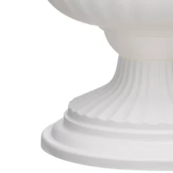 Southern Patio Dynamic Design 18 Inch Outdoor Home Resin Grecian Urn Versatile Planter Pot For Entryways And Backyard Patios, White -Home Improvement Store GUEST 4e24fd5d ed50 44c3 bdb8 ae12932964da