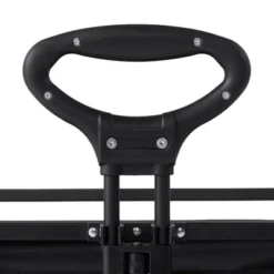 Seina Heavy Duty Steel Collapsible Folding Outdoor Portable Utility Cart Wagon With All Terrain Plastic Wheels And 150 Pound Capacity, Blue/Gray -Home Improvement Store GUEST 4e62e3df 7ea4 4991 843f 6bba0d7a1e6e