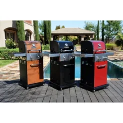 Permasteel 2-Burner Gas Grill With Foldable Side Tables -Home Improvement Store GUEST 4eab3472 3398 4a97 ae6d b73db131005c